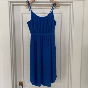 Madewell size 6 royal blue dress